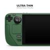 Design Skinz - Compatible with Steam Deck - Skin Decal Protective Scratch-Resistant Removable Vinyl Wrap Cover - Solid Hunter Green view 4
