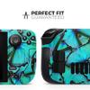 Design Skinz - Compatible with Steam Deck - Skin Decal Protective Scratch-Resistant Removable Vinyl Wrap Cover - Turquoise Butterfly Bundle view 2