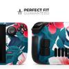 Design Skinz - Compatible with Steam Deck - Skin Decal Protective Scratch-Resistant Removable Vinyl Wrap Cover - Tropical Summer Vivid Floral view 2