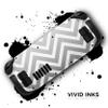 Design Skinz - Compatible with Steam Deck - Skin Decal Protective Scratch-Resistant Removable Vinyl Wrap Cover - White & Gradient Sharp Chevron view 3
