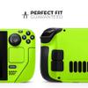 Design Skinz - Compatible with Steam Deck - Skin Decal Protective Scratch-Resistant Removable Vinyl Wrap Cover - Solid Green V3 view 2