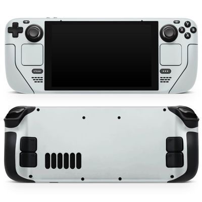 Design Skinz - Compatible with Steam Deck - Skin Decal Protective Scratch-Resistant Removable Vinyl Wrap Cover - Solid Light Gray