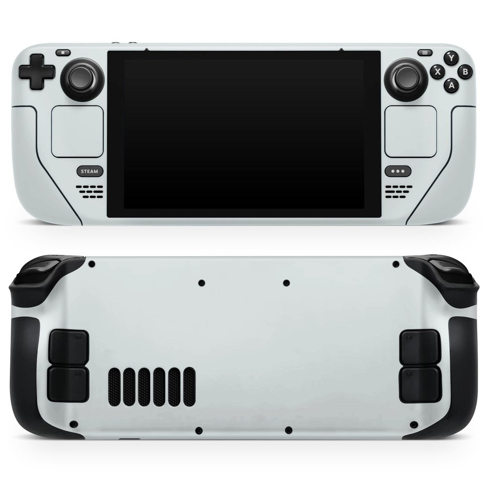 Design Skinz - Compatible with Steam Deck - Skin Decal Protective Scratch-Resistant Removable Vinyl Wrap Cover - Solid Light Gray