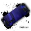Design Skinz - Compatible with Steam Deck - Skin Decal Protective Scratch-Resistant Removable Vinyl Wrap Cover - Vivid Agate Vein Slice Blue V3 view 3