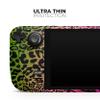 Design Skinz - Compatible with Steam Deck - Skin Decal Protective Scratch-Resistant Removable Vinyl Wrap Cover - Tropical Neon Animal Print view 4