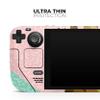 Design Skinz - Compatible with Steam Deck - Skin Decal Protective Scratch-Resistant Removable Vinyl Wrap Cover - Geometric Summer Pineapple v1 view 4
