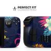 Design Skinz - Compatible with Steam Deck - Skin Decal Protective Scratch-Resistant Removable Vinyl Wrap Cover - Tropical Neon Summer Reflect view 2