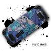 Design Skinz - Compatible with Steam Deck - Skin Decal Protective Scratch-Resistant Removable Vinyl Wrap Cover - Floral Blues view 3