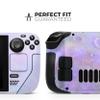 Design Skinz - Compatible with Steam Deck - Skin Decal Protective Scratch-Resistant Removable Vinyl Wrap Cover - The Tie-Dye Cratered Moon Surface view 2