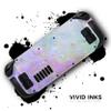 Design Skinz - Compatible with Steam Deck - Skin Decal Protective Scratch-Resistant Removable Vinyl Wrap Cover - The Tie-Dye Cratered Moon Surface view 3