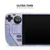 Design Skinz - Compatible with Steam Deck - Skin Decal Protective Scratch-Resistant Removable Vinyl Wrap Cover - The Tie-Dye Cratered Moon Surface view 4