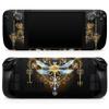 Design Skinz - Compatible with Steam Deck - Skin Decal Protective Scratch-Resistant Removable Vinyl Wrap Cover - Dragonfly Ornament view 1