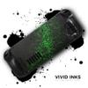 Design Skinz - Compatible with Steam Deck - Skin Decal Protective Scratch-Resistant Removable Vinyl Wrap Cover - Grungy Green and Black Wood Surface view 3