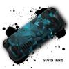 Design Skinz - Compatible with Steam Deck - Skin Decal Protective Scratch-Resistant Removable Vinyl Wrap Cover - Turquoise and Black Geometric Triangles view 3