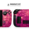 Design Skinz - Compatible with Steam Deck - Skin Decal Protective Scratch-Resistant Removable Vinyl Wrap Cover - Unfocused Pink Glimmer view 2