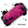 Design Skinz - Compatible with Steam Deck - Skin Decal Protective Scratch-Resistant Removable Vinyl Wrap Cover - Unfocused Pink Glimmer view 3