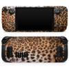 Design Skinz - Compatible with Steam Deck - Skin Decal Protective Scratch-Resistant Removable Vinyl Wrap Cover - Mirrored Leopard Hide view 1