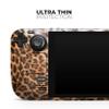 Design Skinz - Compatible with Steam Deck - Skin Decal Protective Scratch-Resistant Removable Vinyl Wrap Cover - Mirrored Leopard Hide view 4