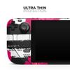 Design Skinz - Compatible with Steam Deck - Skin Decal Protective Scratch-Resistant Removable Vinyl Wrap Cover - Tropical Summer Hot Pink Floral v2 view 4