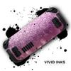 Design Skinz - Compatible with Steam Deck - Skin Decal Protective Scratch-Resistant Removable Vinyl Wrap Cover - Unfocused Pink Sparkling Orbs view 3