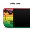 Design Skinz - Compatible with Steam Deck - Skin Decal Protective Scratch-Resistant Removable Vinyl Wrap Cover - Rainbow Striped view 4