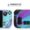 Design Skinz - Compatible with Steam Deck - Skin Decal Protective Scratch-Resistant Removable Vinyl Wrap Cover - Marbled Ink V23 view 2