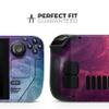 Design Skinz - Compatible with Steam Deck - Skin Decal Protective Scratch-Resistant Removable Vinyl Wrap Cover - Abstract Fire & Ice V15 view 2