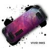 Design Skinz - Compatible with Steam Deck - Skin Decal Protective Scratch-Resistant Removable Vinyl Wrap Cover - Abstract Fire & Ice V15 view 3