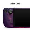 Design Skinz - Compatible with Steam Deck - Skin Decal Protective Scratch-Resistant Removable Vinyl Wrap Cover - Abstract Fire & Ice V15 view 4