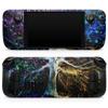 Design Skinz - Compatible with Steam Deck - Skin Decal Protective Scratch-Resistant Removable Vinyl Wrap Cover - Inverted Abstract Colorful Watercolor Vivid Tree view 1