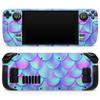 Design Skinz - Compatible with Steam Deck - Skin Decal Protective Scratch-Resistant Removable Vinyl Wrap Cover - Holographic Mermaid Scales view 1