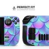 Design Skinz - Compatible with Steam Deck - Skin Decal Protective Scratch-Resistant Removable Vinyl Wrap Cover - Holographic Mermaid Scales view 2