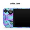 Design Skinz - Compatible with Steam Deck - Skin Decal Protective Scratch-Resistant Removable Vinyl Wrap Cover - Holographic Mermaid Scales view 4