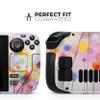 Design Skinz - Compatible with Steam Deck - Skin Decal Protective Scratch-Resistant Removable Vinyl Wrap Cover - Drizzle Watercolor Flowers V1 view 2