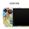 Design Skinz - Compatible with Steam Deck - Skin Decal Protective Scratch-Resistant Removable Vinyl Wrap Cover - Vivid Watercolor Feather Overlay view 4