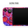Design Skinz - Compatible with Steam Deck - Skin Decal Protective Scratch-Resistant Removable Vinyl Wrap Cover - Blue Red Dragon Vein Agate view 4
