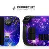Design Skinz - Compatible with Steam Deck - Skin Decal Protective Scratch-Resistant Removable Vinyl Wrap Cover - Glowing Pink & Blue Starry Orbit view 2