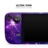 Design Skinz - Compatible with Steam Deck - Skin Decal Protective Scratch-Resistant Removable Vinyl Wrap Cover - Glowing Pink & Blue Starry Orbit view 4