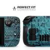 Design Skinz - Compatible with Steam Deck - Skin Decal Protective Scratch-Resistant Removable Vinyl Wrap Cover - Electric Circuit Board V5 view 2