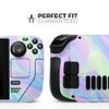 Design Skinz - Compatible with Steam Deck - Skin Decal Protective Scratch-Resistant Removable Vinyl Wrap Cover - Iridescent Dahlia v1 view 2