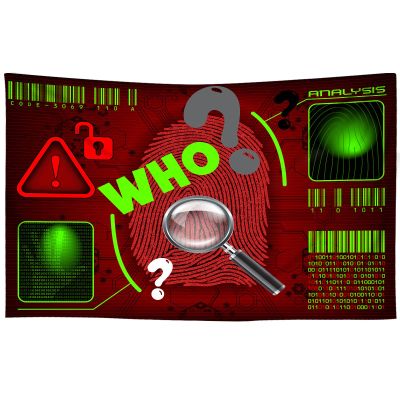 MTMETY 5x3ft Soft Washable Fabric Detective Backdrop Police Mystery Investigation Analysis Background Top Secret Birthday Party Supplies Seamless Fabric Background Photo Booth Props RBJME061