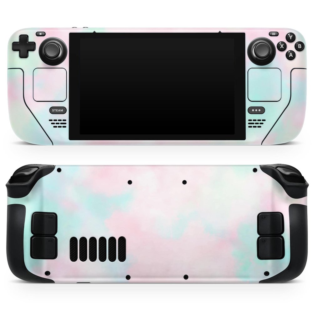 Design Skinz - Compatible with Steam Deck - Skin Decal Protective Scratch-Resistant Removable Vinyl Wrap Cover - Pretty Pastel Clouds V7
