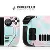Design Skinz - Compatible with Steam Deck - Skin Decal Protective Scratch-Resistant Removable Vinyl Wrap Cover - Pretty Pastel Clouds V7 view 2