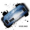 Design Skinz - Compatible with Steam Deck - Skin Decal Protective Scratch-Resistant Removable Vinyl Wrap Cover - Vivid Blue Falling Stars in The Night Sky view 3