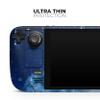 Design Skinz - Compatible with Steam Deck - Skin Decal Protective Scratch-Resistant Removable Vinyl Wrap Cover - Vivid Blue Falling Stars in The Night Sky view 4