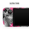 Design Skinz - Compatible with Steam Deck - Skin Decal Protective Scratch-Resistant Removable Vinyl Wrap Cover - Tropical Summer Hot Pink Floral view 4