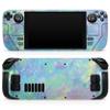Design Skinz - Compatible with Steam Deck - Skin Decal Protective Scratch-Resistant Removable Vinyl Wrap Cover - Splattered Opal Gemstone V1 view 1