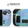 Design Skinz - Compatible with Steam Deck - Skin Decal Protective Scratch-Resistant Removable Vinyl Wrap Cover - Splattered Opal Gemstone V1 view 2