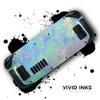 Design Skinz - Compatible with Steam Deck - Skin Decal Protective Scratch-Resistant Removable Vinyl Wrap Cover - Splattered Opal Gemstone V1 view 3