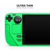 Design Skinz - Compatible with Steam Deck - Skin Decal Protective Scratch-Resistant Removable Vinyl Wrap Cover - Solid Green V2 view 4